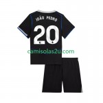 Camisolas de futebol Chelsea Joao Pedro 20 Criança Equipamento 3ª 2025/26 Manga Curta Camisolas de futebol Chelsea Joao Pedro 20 Criança Equipamento 3ª 2025/26 Manga Curta